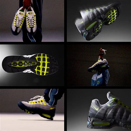 Nike's Air Max 95 OG Neon returns on 05.03.26. Don't miss this one. | JD Sports