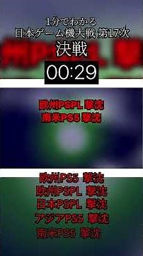 [1 Minute Guide] The 17th Battle of the Japanese Game Console War