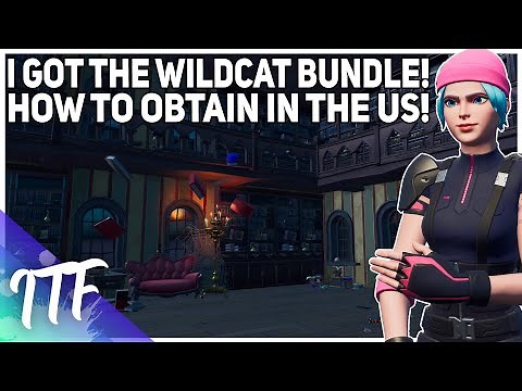 I GOT THE WILDCAT BUNDLE! Worth The Price? How To Obtain From US! (Fortnite Battle Royale)