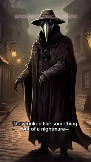 Why Plague Doctors Wore Bird Masks—The Strange Truth! #history #facts #darkmyths