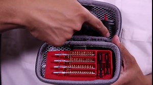 Real Avid Handgun Cleaning Kit - All-in-One 13 Piece Pistol Cleaning Kit with Cleaning Rod, Bore Brushes, Gun Cleaning Jags & Gun Cleaning Patches