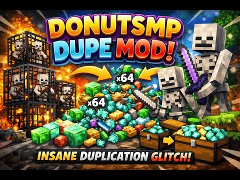 DonutSMP Fabric Dupe Mod - Setup and Guide (Working 1.21.11)