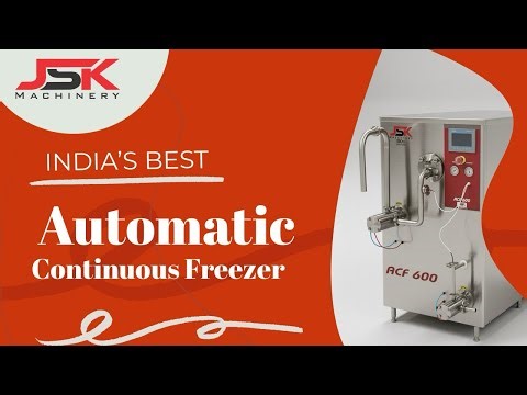 Best Automatic Continuous Freezer Machine | JSK MACHINERY 2025