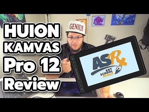 Huion KAMVAS Pro 12 Graphics Tablet Setup and Review