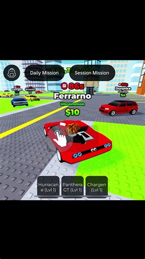 🔥 I also escaped by taking the car Ferrarno from the police chase 😱😱😱