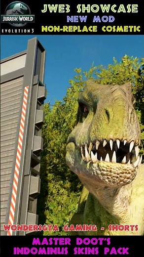 Master Doot's Indominus Skin Pack! - Non-Replace Cosmetic! - JWE3 Mods Showcase