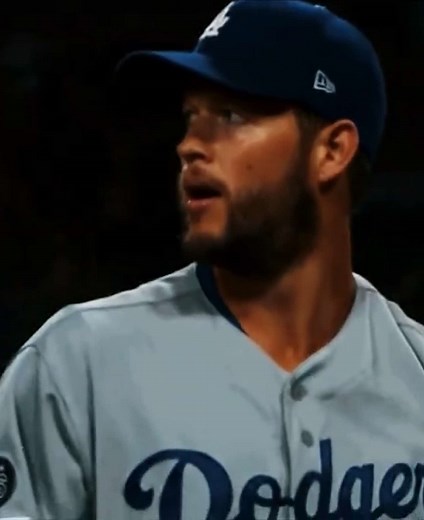 Clayton Kershaw's Iconic Blue Cap in Baseball Edits