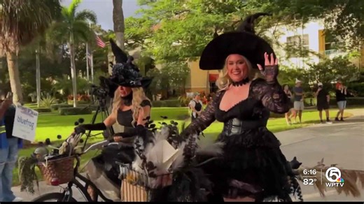 Witches take flight in Delray Beach for a good cause