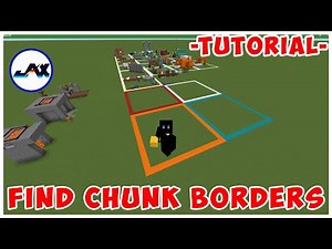 🔥 EASY How to Find Chunk Borders | Tutorial | Minecraft 1.20 Ready⚡