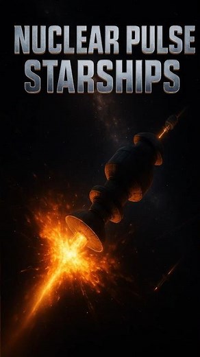 💥 Nuclear Pulse Starships: Riding Explosions to the Stars