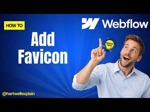 How To Add Favicon In Webflow