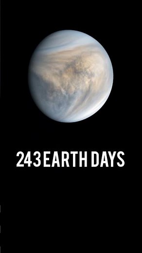 🌌 Venus Facts: Why a Day is Longer than a Year! | Reverse Rotation Explained #space #venusmission