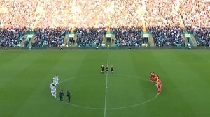 Section of fans boo silence ahead of Celtic v Aberdeen clash as Sky apologise