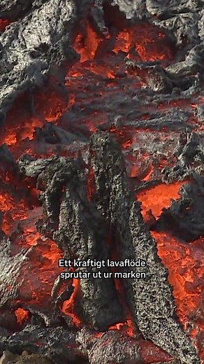 Människor uppmanas att sova med stängda fönster, stänga av ventilationen och hålla sig på avstånd, rapporterar Reuters. #svtnyheter #island #lava #fyp