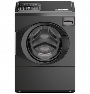 Speed Queen FF7 Front Load Left-Hinge Washer in Matte Black - FF7011BN