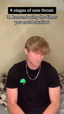 bwag: stages of a sore throat, explained