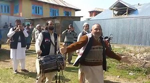 5.6K views · 38 reactions | dance during people's conference convention LOCATION KREERI BARAMULLA | Junaid peerzada Reporter | Facebook
