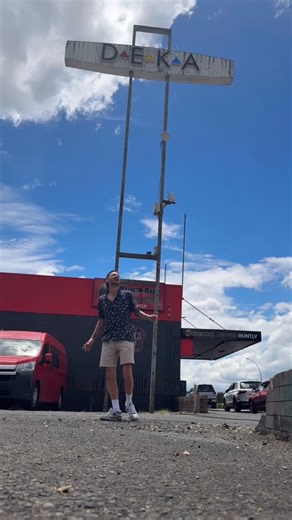 Ben Boyce on Instagram: "Sure you can see all the bright lights and advertising in New York like @siennas_spot or see the iconic DEKA sign in Huntly - New Zealand’s Time Square! #timesquare #funny #newyork #newzealand #deka"