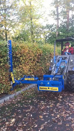 Versatile Hedge Cutting Solutions with Multione and Slanetrac