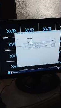 Password reset XVR