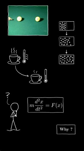Why Can’t Time Run Backward ? #entropy #arrowoftime #thermodynamics #science