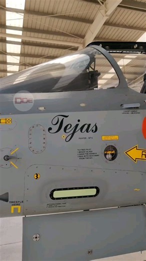8.2K views · 1K reactions | @indianairforce Tejas parked inside a...