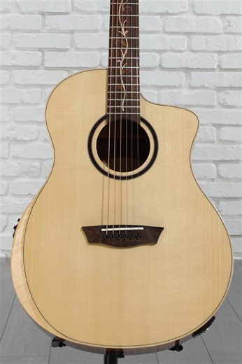 Washburn Bella Tono Suprema SC40SCE Acoustic-electric Guitar - Natural Gloss