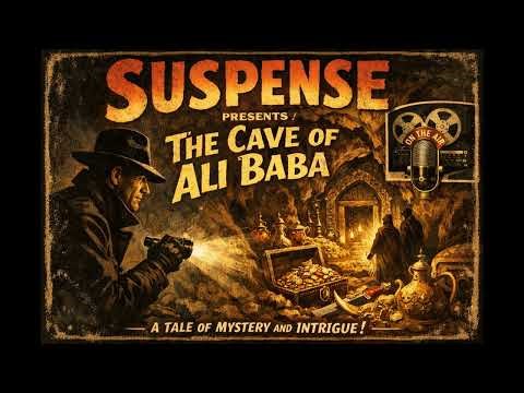 Suspense Radio Show (1940s) – The Cave of Ali Baba | Old Time Radio Thriller Mystery