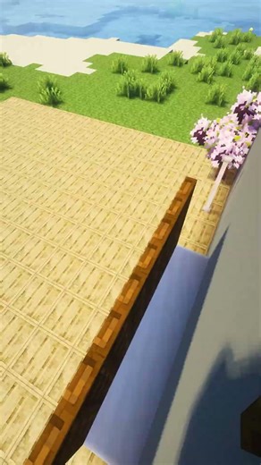 Minecraft Modern TV Design for your modern house #minecraft