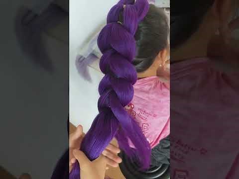 Rumi Purple Braiding Hair Extensions,