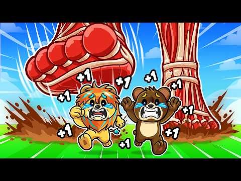 Escaping the Colossal Titan in Roblox 【 Roblox 】