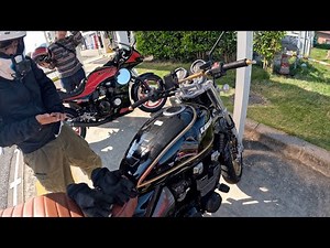 [GPZ400] Touring with Kawasaki luxury bikes [Zephyr χ]