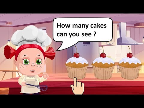 How many - Counting - How many cakes can you see ?