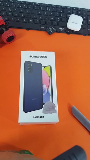 هاتف جديد من سامسونج A03s unboxing #omar_on_tech_youtube