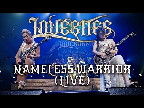 LOVEBITES / Nameless Warrior [Official Live Video taken from "Knockin' At Heaven's Gate"]
