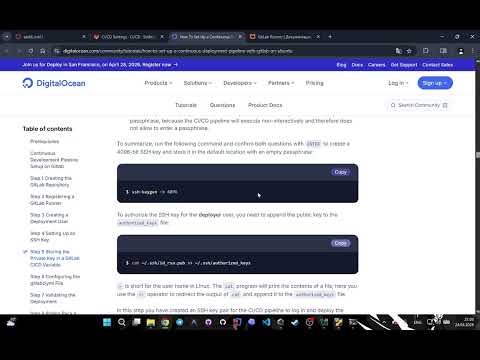 Step 4 — Setting Up an SSH Key