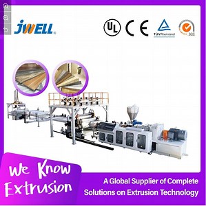 [Hot Item] Jwell Spc Stone Plastic Composite Floor Sheet Profile Making Extrusion Machine for Environmental Protection Non-Formaldehyde