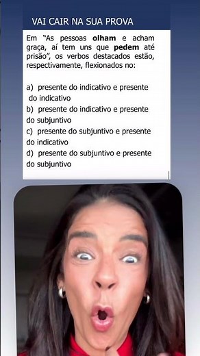 PRESENTE DO INDICATIVO