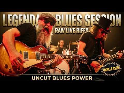 Jimi Hendrix, ZZ Top, Led Zeppelin 🎸🔥 Classic Blues Rock Riffs & Gritty Vocals