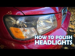 How To Polish Headlights Using 3M Headlight Lens Restoration System Kit