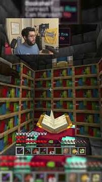 Geno checks out the upgraded Minecraft Realm Base