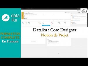 Construction de pipeline : création de Projet dans Dataiku