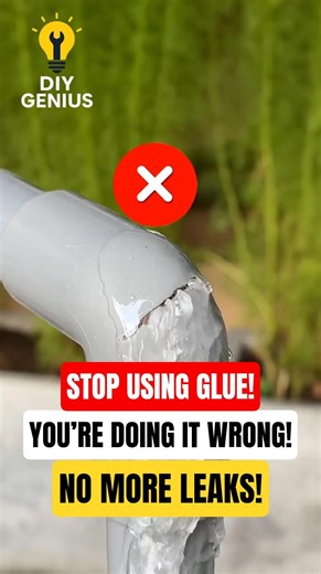 Stop Using Glue for Leaks - Do This Instead! #diy #lifehacks #shorts