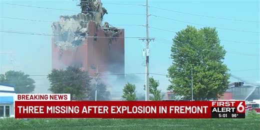 Three missing after explosion in Fremont