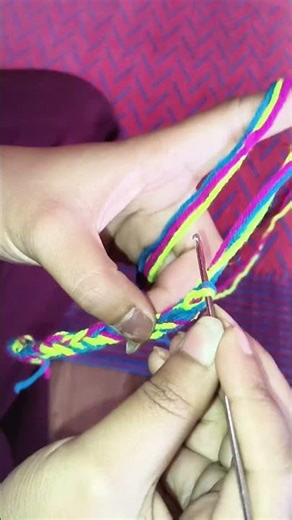 easy crochet bracelet for beginners #crochet #braceletmaking #bracelet