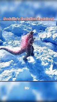 Godzilla’s Evolution Explained #godzilla #monsterverse