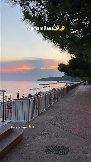 Barcola beach 🏖️ #trieste italy 🇮🇹 best for chial and rest