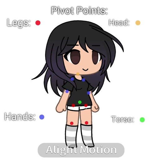 Alight motion tweening basics! #alightmotion #animation #animating #gacha #tips #tutorial #help