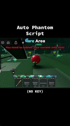 KEYLESS AUTO PHANTOM SCRIPT #roblox #escapetsnamiforbrainrots #scripts #delta #fyp