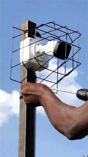Protection Metal Security Housing Guard #cctvinstallation #hikvision #cctv #padappai